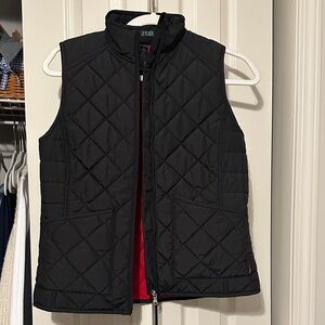 Lauren by Ralph Lauren black Quilted Vest